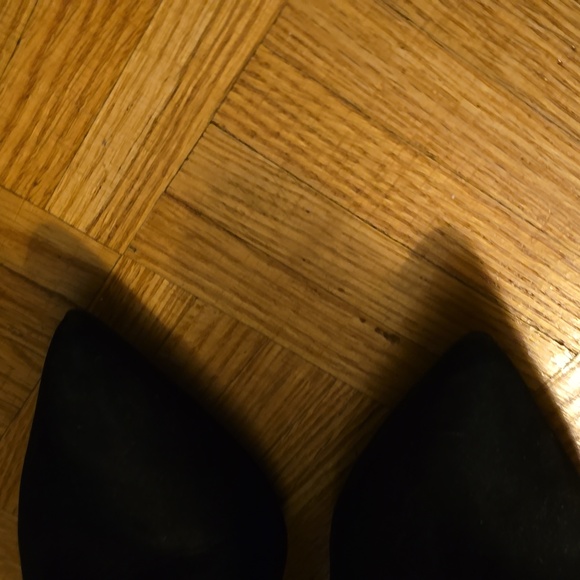 Black suede ankle boots black brian atwood - Picture 12 of 13